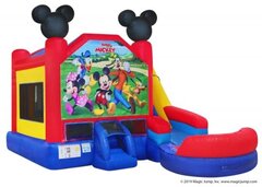 MICKEY MOUSE 6&1 COMBO BOUNCE AND SLIDE **NEW FOR 22*