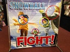 Snow ball fight