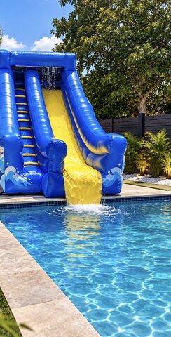 Mini Slide For The Pool Mini Slide For The Pool