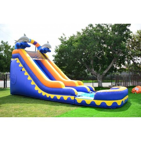 20 SPLASH DOLPHIN SLIDE WITH POOL 20 SPLASH DOLPHIN SLIDE WITH POOL