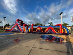 Gigantic obstacle course