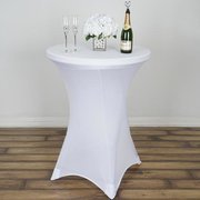 COCKTAIL TABLE WITH LINEN (ONLY OFFERED WEEKENDS) COCKTAIL TABLE WITH LINEN (ONLY OFFERED WEEKENDS)