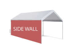 40 Ft Side Wall ... [Wall For 20x40 Canopy]