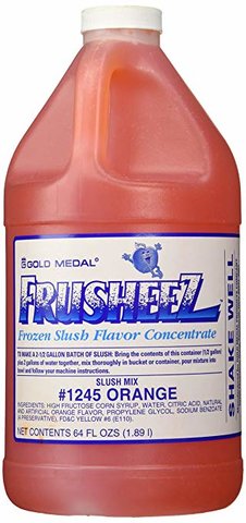 Slush Frozen Orange Slush Frozen Orange