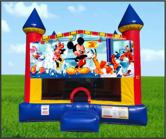 Micky Mouse Large 15 x 15 Castle Bounce