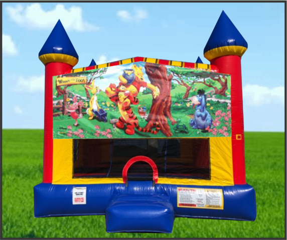 Winnie The Pool Large 15 x 15 Castle Bouncer
