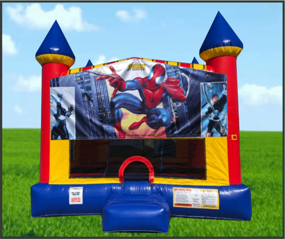 Spider-Man Large 15 x 15 Castle Bouncer