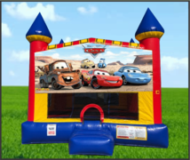 Cars Large 15x15 Castle Bouncer