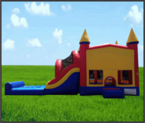Combo Water Slide 5 in 1 Castle Combo Water Slide 5 in 1 Castle