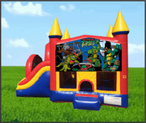 TMNT Combo Slide 5in1 Bouncer TMNT Combo Slide 5in1 Bouncer