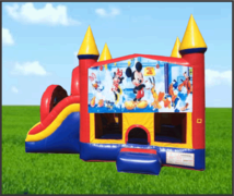 Mickey Club House 5 in 1 Castle Combo Dry Slide