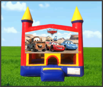 Cars 13x13 Castle Bouncer