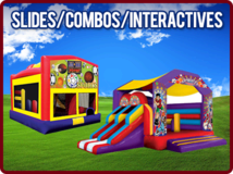Combo Dry Bounce Houses and Slides