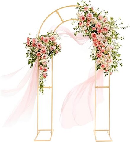 Gold Wedding Arch For Alter Gold Wedding Arch For Alter