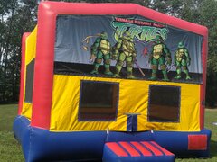 Teenage Mutant Ninja Turtles Bounce House