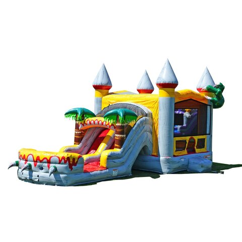 Dinosaur Bounce House Combo Dinosaur Bounce House Combo