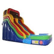 Picture of Rainbow 18 foot slide wet/dry