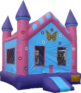 Princess Butterfly Bounce House Princess Butterfly Bounce House