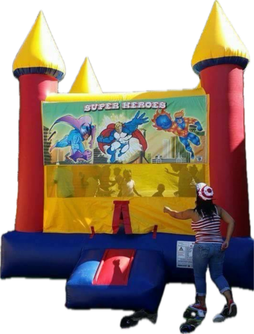 Superhero Module Castle Bounce House Superhero Module Castle Bounce House
