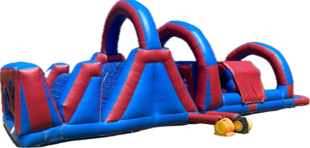 Red and Blue Obstacle Course Red and Blue Obstacle Course