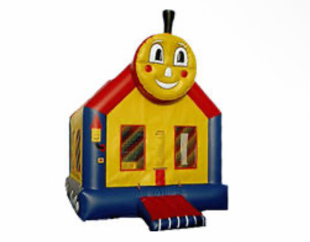 Train Face Bounce House Train Face Bounce House