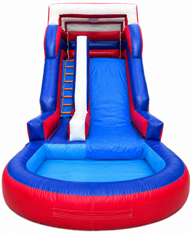 16’ Patriot Splash Water Slide 16’ Patriot Splash Water Slide
