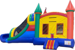 Dual Lane Combo Bounce House