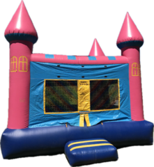 Pink Castle Bounce House