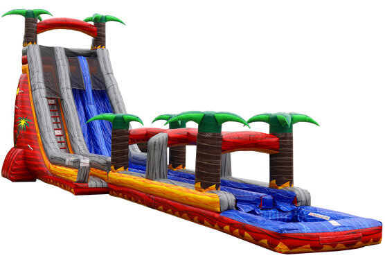 27ft Blazing Tropic Water Slide rental in Rhode Island from My Cousin Vinny's Rentals