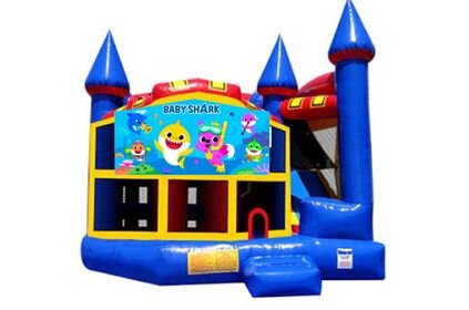 Baby Shark Blue Castle 5 in 1 Combo Baby Shark Blue Castle 5 in 1 Combo
