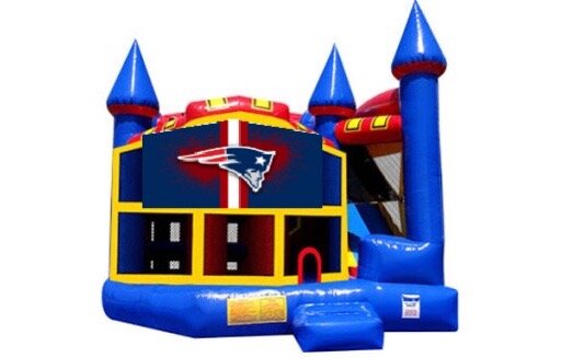 Football Blue Castle 5 in 1 Combo Football Blue Castle 5 in 1 Combo
