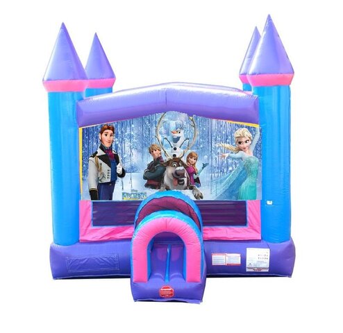Frozen Pink Bounce House Frozen Pink Bounce House