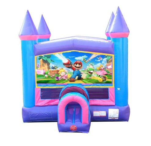 Mario Pink Bounce House Mario Pink Bounce House