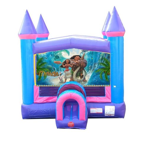 Moana Pink Bounce House Moana Pink Bounce House