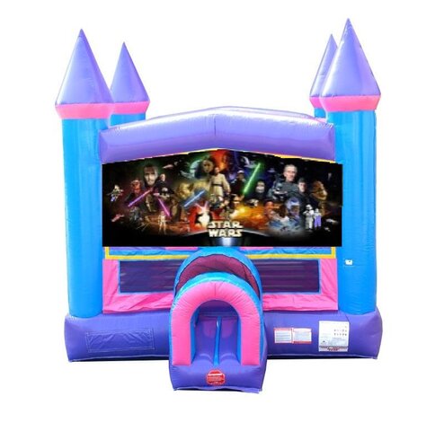 Star Wars Pink Bounce House Star Wars Pink Bounce House