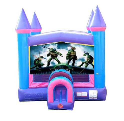 TMNT Pink Bounce House TMNT Pink Bounce House