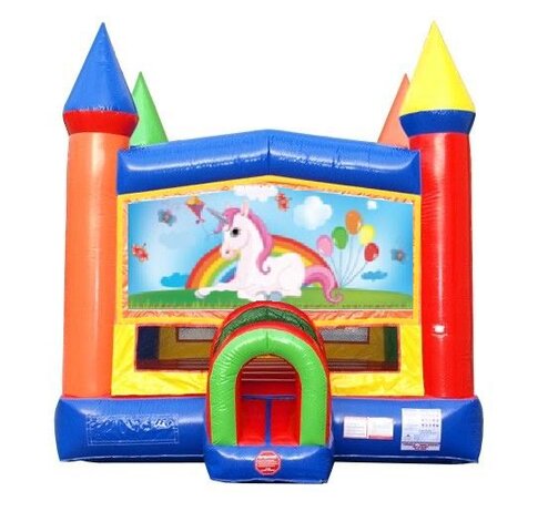 Unicorn Banner Bounce House Unicorn Banner Bounce House