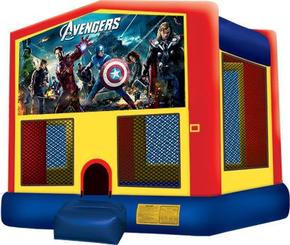 Avengers Primary Color Bounce House Avengers Primary Color Bounce House