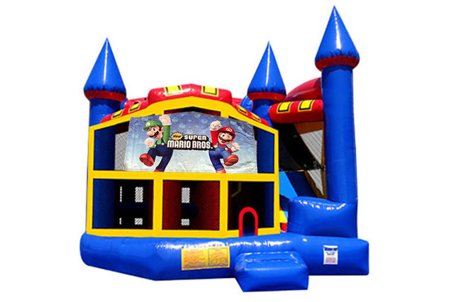 Mario Blue Castle 5 in 1 Combo Mario Blue Castle 5 in 1 Combo