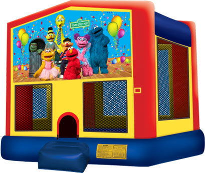 Sesame Primary Color Bouncer Sesame Primary Color Bouncer