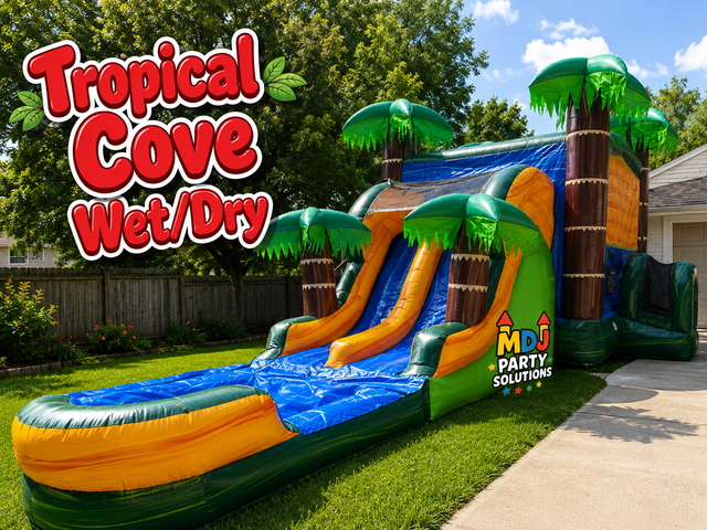 Tropical Cove Bounce House WET/DRY Tropical Cove Bounce House WET/DRY