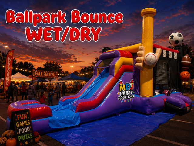 Ballpark Bounce House WET/DRY Ballpark Bounce House WET/DRY