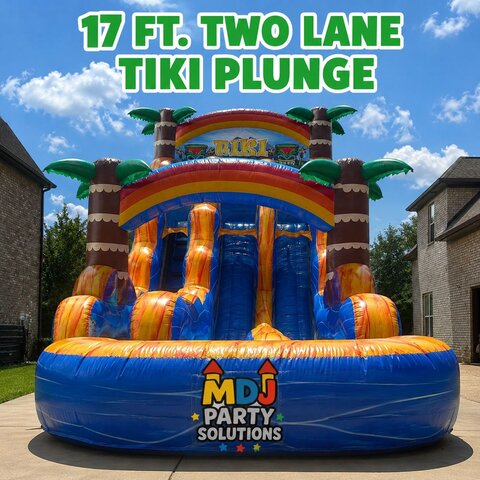 18ft Two lane Tiki Plunge 18ft Two lane Tiki Plunge