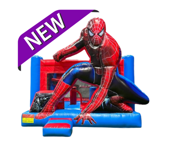 Spider-Man Bounce 13Lx13Wx13H (8H Bounce Area) Spider-Man Bounce 13Lx13Wx13H (8H Bounce Area)