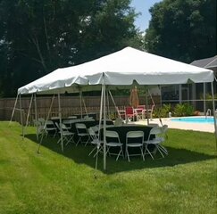 10x30 White Canopy Tent