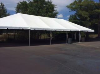 10x50 White Canopy Tent