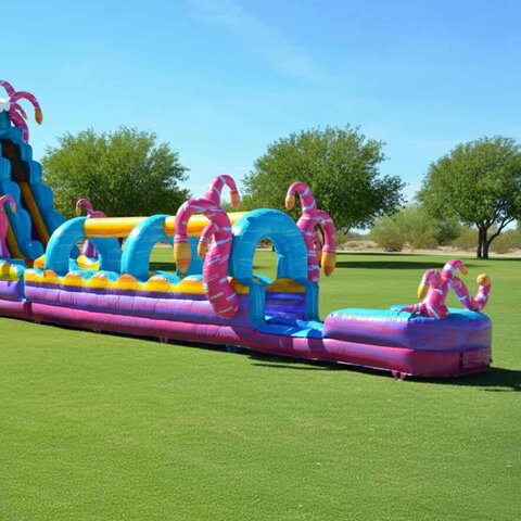 Enchanted Tides Slip and Slide - 20ft Enchanted Tides Slip and Slide - 20ft