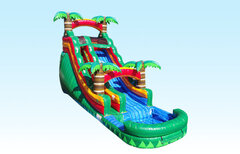 18FT EMERALD FIRE WATERSLIDE WS188