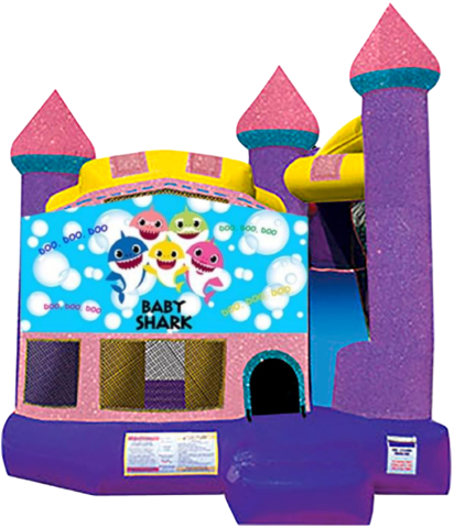 Baby Shark Dazzling Castle Bounce Combo Baby Shark Dazzling Castle Bounce Combo