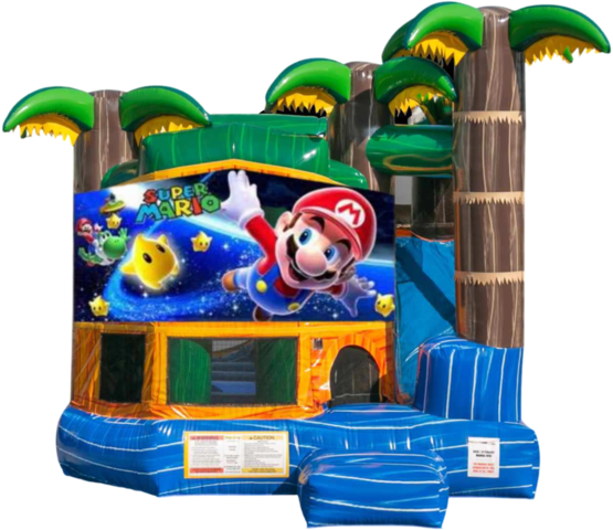 Mario Tropical Breeze Bounce Combo Mario Tropical Breeze Bounce Combo